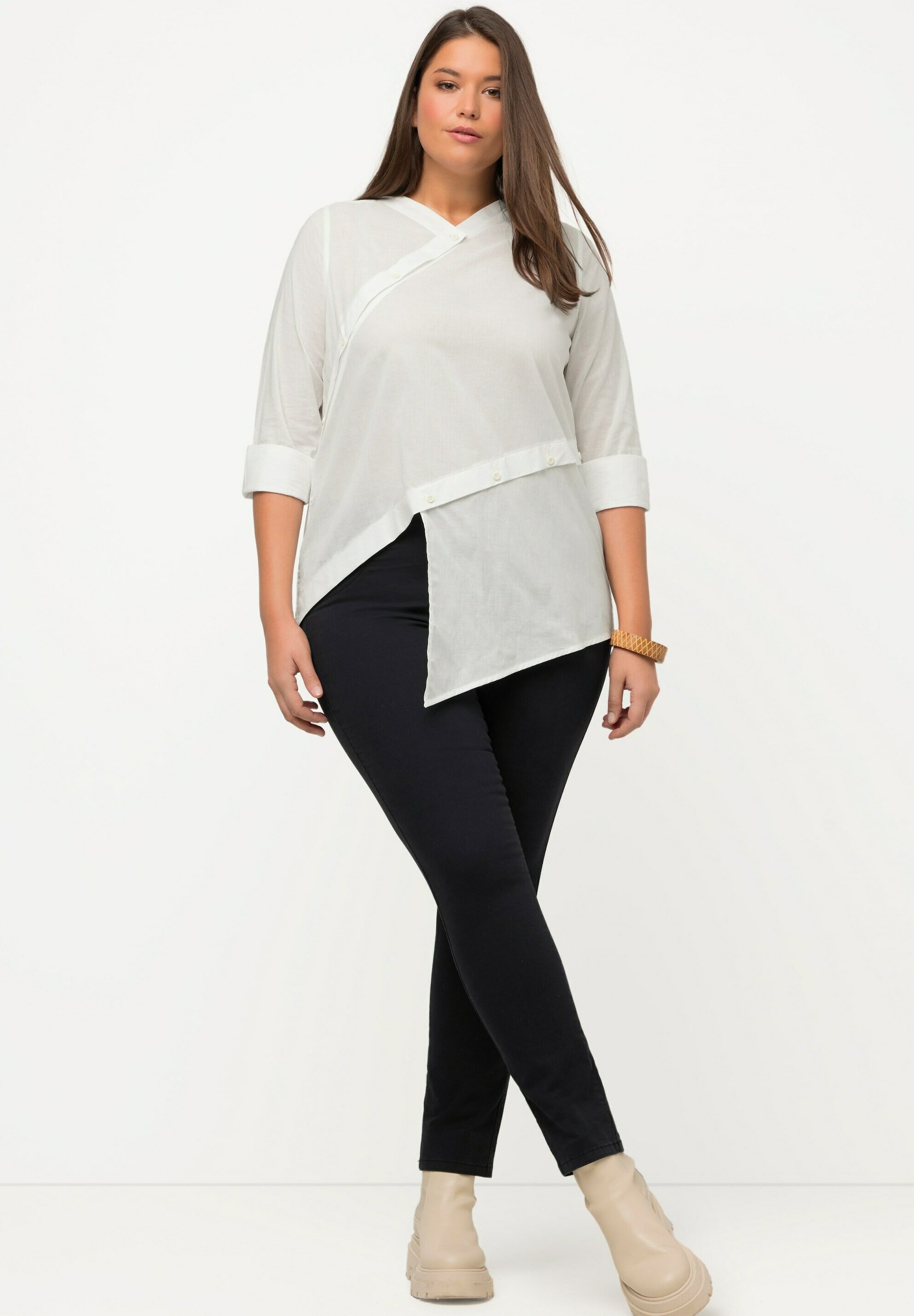 Weiße bluse ulla popken Clearance